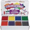 Colorations Chubby Crayons for Kids Set of 200 Rainbow Crayons Classroom Supplies (2-11/16″L x 9/16″Dia), Yellow(200 Count (Pack of 1))