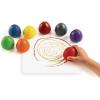 Colorations Chubby Crayons for Kids Set of 200 Rainbow Crayons Classroom Supplies (2-11/16″L x 9/16″Dia), Yellow(8 Count (Pack of 1))