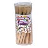 Colorations® Classic Wooden Chubby Paint Brushes for Children, All-Purpose Paint Brushues, Use for Arts & Crafts Projects and All Types of Paint Mediums, Set of 24 Brushes, Kids Paint Brushes