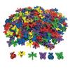Colorations Flowers, Hearts & Bug Foam Shapes, 500 Pieces – Assorted Shapes & Sizes for Kids Crafts, Sorting Shapes Made of Thick, Precut Foam, Ideal for Schools, Daycares, & Home Use, Kids Crafts(Bug Foam Shapes)
