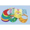 Colorations Fun Foam Visors for Kids, Kit for 12, EVA Foam, Self-Adhesive, No-Glue, Assorted Colors, Wearable, Arts & Crafts, Create, Personalize, Birthday Party, Teacher