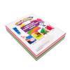 Colorations Lightweight Construction Paper, Value Pack, 10 Colors, 300 Sheets with Bonus Stencil, Everyday Use, Classroom Supplies, Daycare Supplies, Pre-School, at Home use(Assorted  300 Sheets)