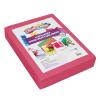 Colorations Lightweight Construction Paper, Value Pack, 10 Colors, 300 Sheets with Bonus Stencil, Everyday Use, Classroom Supplies, Daycare Supplies, Pre-School, at Home use(Red  300 Sheets)