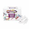 Colorations NODUST Dustless White Chalk, 100 Piece Bulk Pack, Value, Multi-Colored, for Kids, Classroom, Learning, Drawing, Create, Play, Non-Toxic, 3 inches x 3/8 inch(White)
