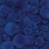 Colorations Red Pom Poms in Resealsble Bag for Crafts, Collages, Hobbies, and Sensory Learning – Pack of 100 in 3 Sizes(Blue)