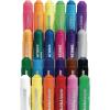 Colorations Tempera Paint Sticks, 144 Pcs, 12 Colors, Non-Toxic, Mess-Free Art Supplies for Kids, Bulk Set for the Classroom(Neon & Metallic  24PK)
