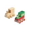 Colorations Wooden Cars, Set of 12, Moving Wheels That Roll, Ready to Paint Cars, DIY Wood Craft Kit, Decorate & Personalize, Craft Project, Wood Kids Craft(Trains)