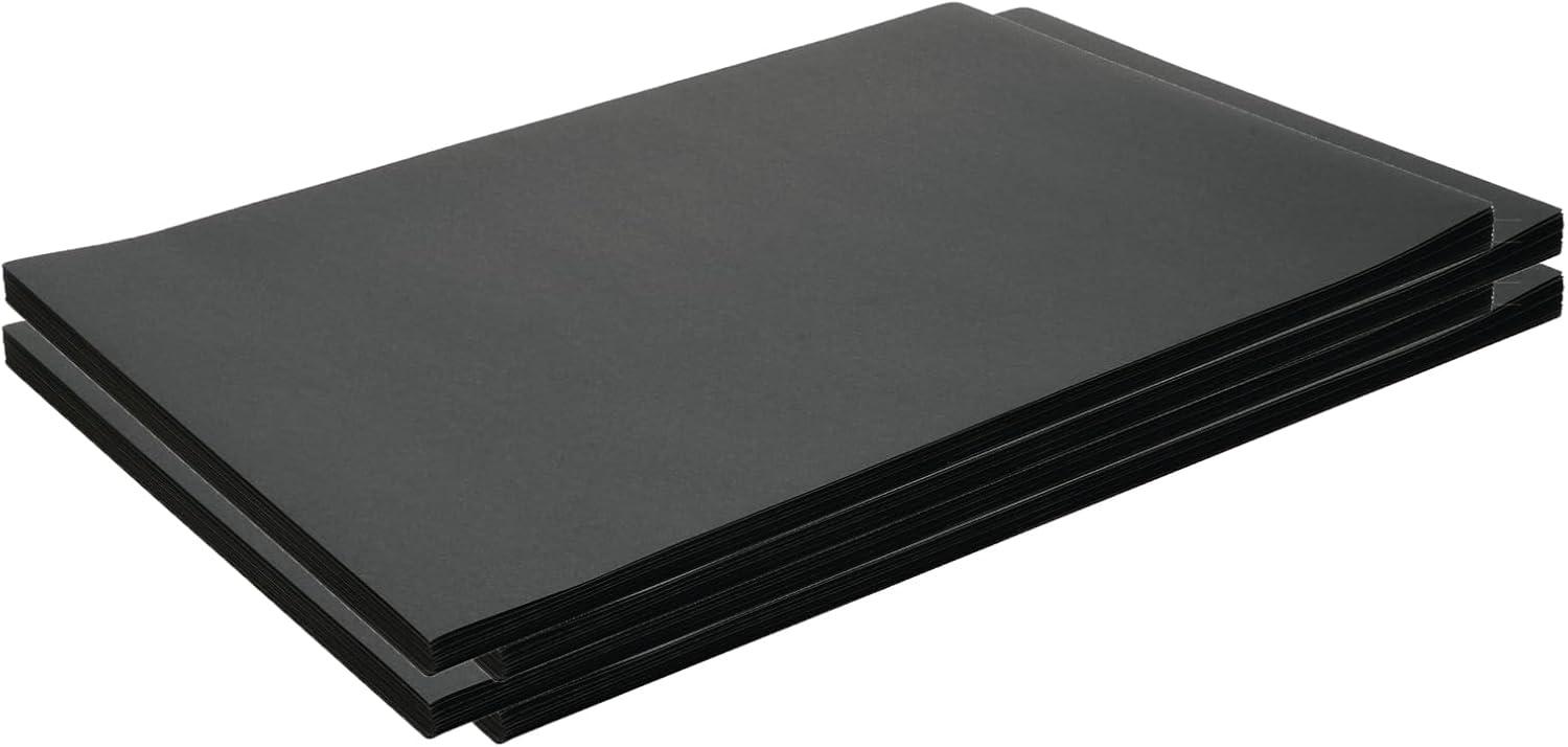 imageColorations 9quot x 12quot Mediumweight Construction Paper Assorted Colors  50 Sheets Arts and Crafts School Supplies Drawing Coloring Painting 3D Art PaperBlack
