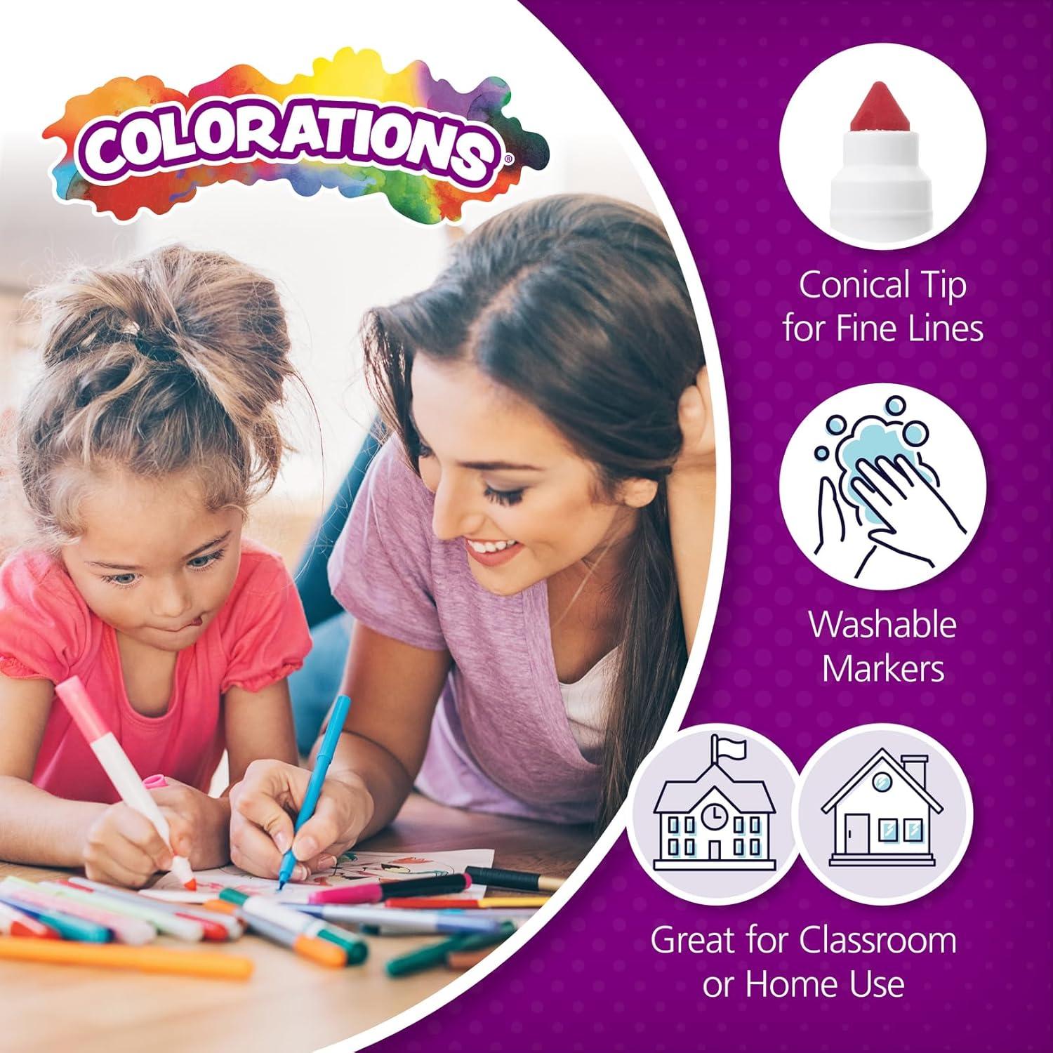 imageColorations Colors Like Me Markers 8 Colors 12 Sets