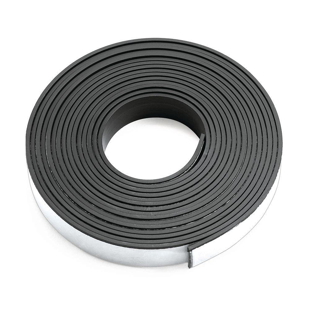imageColorations Adhesive Magnetic Tape Roll 12 inch wide 10 feet long Flexible Tape Long lasting Easy to Cut Crafting Supplies School Supplies Magnetic Strip Magnet Tape
