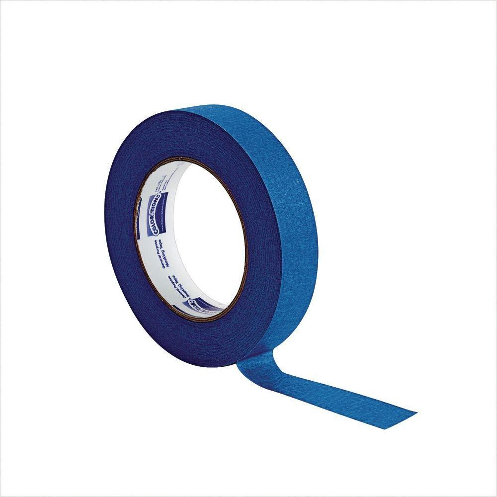 imageColorations Colored Masking Tape 1 Wide 180 feet long Dark Blue Color Masking Tape for Classrooms and Home Learning Adhesive Art Tape Cleanly Peels Off Smooth Surfaces