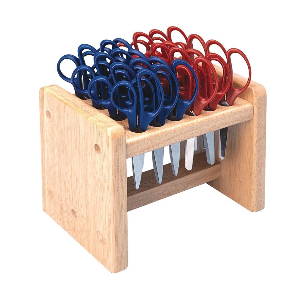imageColorations SCIRACK Natural Wood Scissor Rack