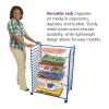 Colorations – MOBRACK Mobile Art Drying Rack for Home or Classroom Use, Keep Artwork Protected While Drying, Space Saving Rack, 36 1/2 Inches High x 26 1/2 Inches Wide x 17 1/2 Inches Deep