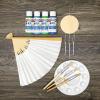 Colorations ® Moods ™, Social Emotional Learning Art Kit, Restful Winds, Craft Activity, Self Paint Art Activity, Painting Craft for All Ages(Restful Winds)