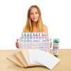 Colorations® Acrylic Paint & Canvas Set with Bonus Stickers