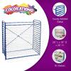 Colorations Art Drying Rack, Classroom Art Supplies, Tabletop or Wall Mount, School Art Drying Racks, Painting Stand, Studios, Homes, or Classrooms, Metal Shelves to Dry Paintings, 26″ x 18″ x 26″