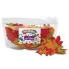 Colorations® Assorted Mixed Fabric Fall Colored Leaves, Set of 200, Assorted Fabric Leaf Shapes & Colors for Craft Projects, Fabric Leaf Shapes for Decorating, Collaging & Crafting, Craft Supplies