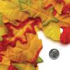 Colorations® Assorted Mixed Fabric Fall Colored Leaves, Set of 200, Assorted Fabric Leaf Shapes & Colors for Craft Projects, Fabric Leaf Shapes for Decorating, Collaging & Crafting, Craft Supplies