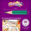Colorations Color Pencils, 12 Colors, 6 Packs, Total 72, Pre-sharpened Color Pencils, Thick Core Pencils, Classroom Supplies, Coloring Pencils, Drawing Pencils, Art