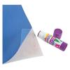 Colorations® Jumbo Washable Disappearing Purple Glue Sticks, Set of 12, 1.41 oz each, Non Toxic & Acid Free, Easy to See Where it is Applied & Dries Clear, Washable Glue, Use at School, Home or Office(Large)