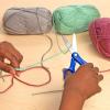 Colorations Natural Tones Colored Acrylic Yarn – 120 Yards, 6 Colors
