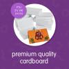 Colorations PENBOX White Cardboard Pencil Boxes (Set of 12)