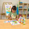 Colorations Paraben-Free Washable Tempera Paint for Kids – 8 Ounce Bottles, Set of 6 Primary Colors, Non-Toxic and Made in The USA(Tropical  6 Pack)