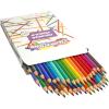 Colorations Primary Pencils with Erasers Set of 12 Pencils No 2 Grade Graphite Classroom Supplies(Colored Pencils-36 Colors)