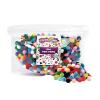 Colorations Super Fluffy Soft Acrylic Mini Pom Poms, Set of 450, 1/4 to 1/2 inch, Resealable Bag, for Kids, Arts & Crafts, DIY Crafts, Hobby Supplies, Creative Craft DIY Material, Quality