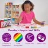 Colorations Washable Finger Paints, 16 fl oz, Brown, Non-Toxic, Creamy, Vibrant, Kids Paint, Craft, Hobby, Fun, Art Supplies, Young kids, finger painting, hand painting(White)