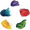 Colorations Washable Finger Paints, 16 fl oz, Brown, Non-Toxic, Creamy, Vibrant, Kids Paint, Craft, Hobby, Fun, Art Supplies, Young kids, finger painting, hand painting(Asoorted  Set of 5)