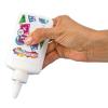 Colorations® Washable White Glue, Set of 12, Each in a 1.25 oz Bottle, Easy Spout Applicator, Goes on White and Dries Clear, Washable & Non Toxic Glue, Dries Quickly & Acid Free, School and Home Use(4 oz)