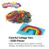 Colorful Collage Yarn 2500 Pieces