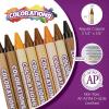 Colors Like Me Markers & Crayons, 24 Sets, Each 8 Colors, Assortment of Realistic Skin Tones, Easy for Small Hands to Grasp and Apply