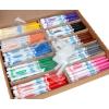 Crayola Broad Line Washable Markers – 200ct (8 Colors), Kids Bulk Classroom Art Markers for School, Back to School Essentials, Teacher Classroom Must Haves(Fine Line)