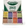 Crayola Jumbo Crayons Classpack (200ct), Large Toddler Crayons, Bulk Back to School Essentials, Teacher Classroom Must Haves, Preschool Art Supplies