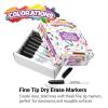 Dry Erase Markers – Black Fine Tip – Set of 36