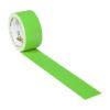 Duck Brand 280621 Metallic Color Duct Tape, Chrome, 1.88 Inches x 10 Yards, Single Roll, 1.88″ x 10 yd(Neon Lime Green)