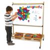 Kids Double-Sided Magnetic Whiteboard Easel for STEM, STEAM Activities, Indoor and Outdoor Use