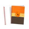 Colorations – TAKENOTE Spiral-Bound Blank Draw and Write 25-Page Journals for Creative Expression – Set of 12(7″ x 5″)