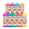Colorations BioColor Paint, Fluorescent, 16 oz, Set of 9, Washable, Non-Toxic, Kids Paint, School Art Supplies(Assorted  Set of 9)
