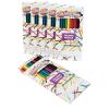 Colorations Color Pencils, 12 Colors, 6 Packs, Total 72, Pre-sharpened Color Pencils, Thick Core Pencils, Classroom Supplies, Coloring Pencils, Drawing Pencils, Art
