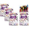 Colorations Crayons, 24 Colors, Non Toxic Crayons, Crayons for Kids, Crayons for Toddlers, Kids Crayons, Coloring, Drawing, Toddler Crayons, Toddler Art Supplies, Preschool Crayons(4 Packs)