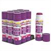 Colorations® Jumbo Washable Disappearing Purple Glue Sticks, Set of 12, 1.41 oz each, Non Toxic & Acid Free, Easy to See Where it is Applied & Dries Clear, Washable Glue, Use at School, Home or Office(Jumbo)