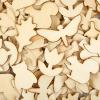 Colorations Natural Tones Wooden Shapes – 500 Pcs
