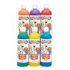 Colorations Paraben-Free BioColor Paint, Rainbow Pack, Set of 6 Colors, 16oz Bottles, Non-Toxic and Made in the USA