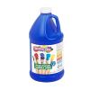 Colorations Paraben-Free Simply Washable Tempera Paint for Kids – 1/2 Gallon Value Size, Vibrant Brown. Non-Toxic and Made in The USA(Blue)