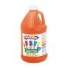 Colorations Paraben-Free Simply Washable Tempera Paint for Kids – 1/2 Gallon Value Size, Vibrant Brown. Non-Toxic and Made in The USA(Orange)