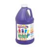 Colorations Paraben-Free Simply Washable Tempera Paint for Kids – 1/2 Gallon Value Size, Vibrant Brown. Non-Toxic and Made in The USA(Purple)