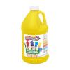 Colorations Paraben-Free Simply Washable Tempera Paint for Kids – 1/2 Gallon Value Size, Vibrant Brown. Non-Toxic and Made in The USA(Yellow)